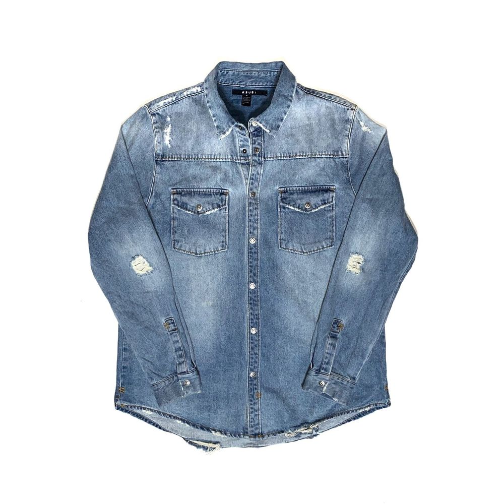 Ksubi Savage Shirt Voltage Blue
